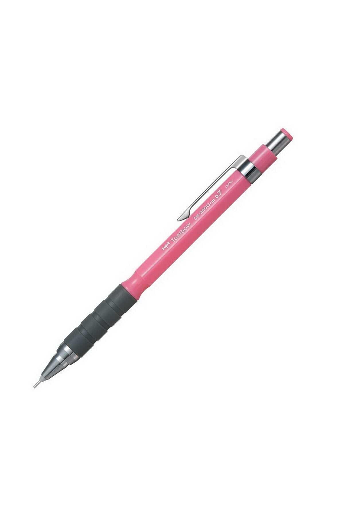 Tombow Versatil Kalem SH-300 Grip 0.7 MM Açık Pembe SH-GR81R7