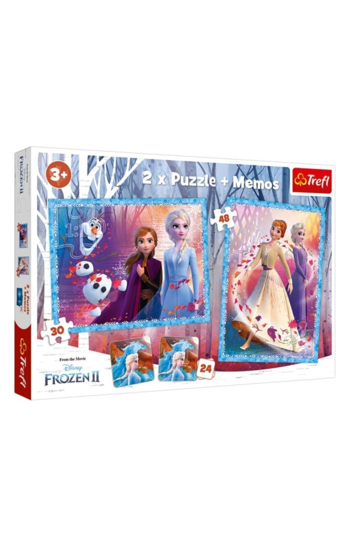 Trefl Puzzle Frozen 2 A Mysterious Land 2 In 1 Puzzle (30+48 Parça)