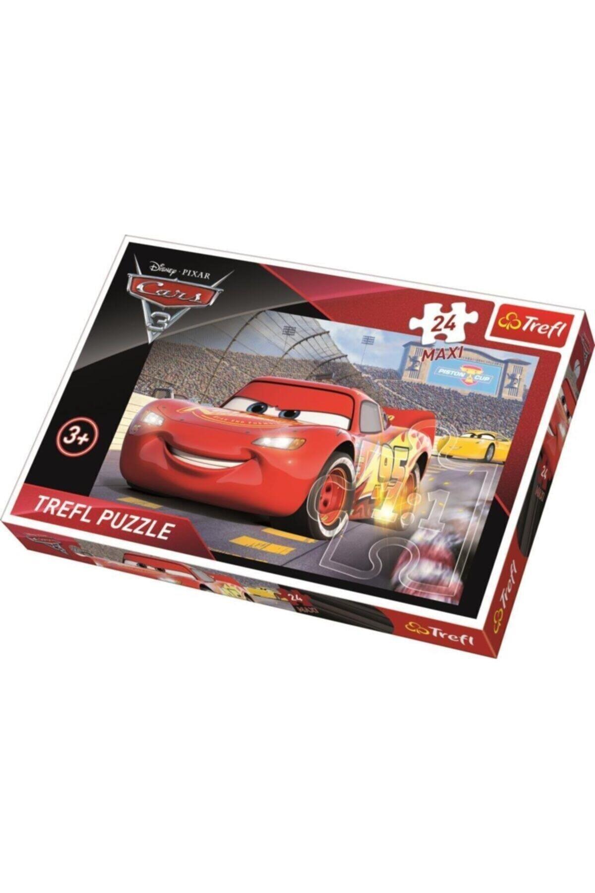 Trefl 24 Maxi Cars 3 , Champ Disney 24 Parça Puzzle