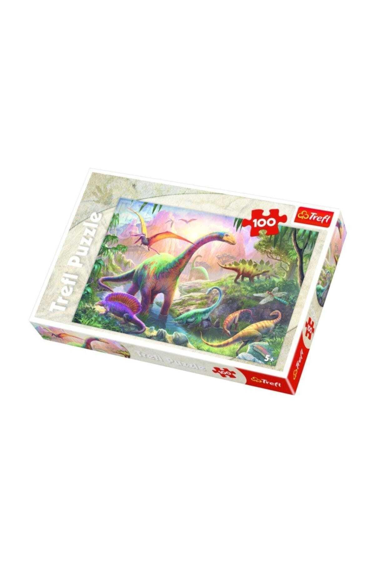 Trefl 100 Parça Dinazorlar Puzzle