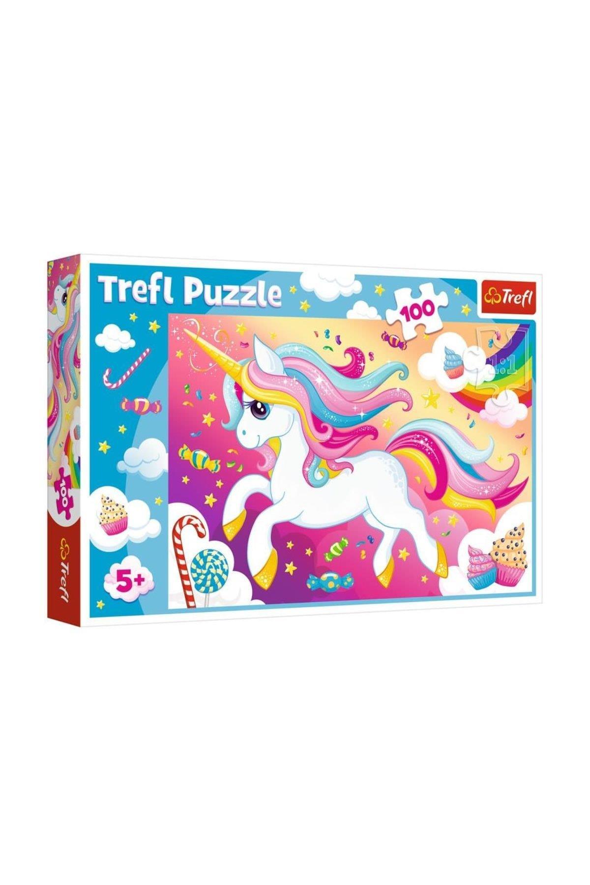 Trefl Puzzle Beautiful Unicorn 100 Parça Puzzle