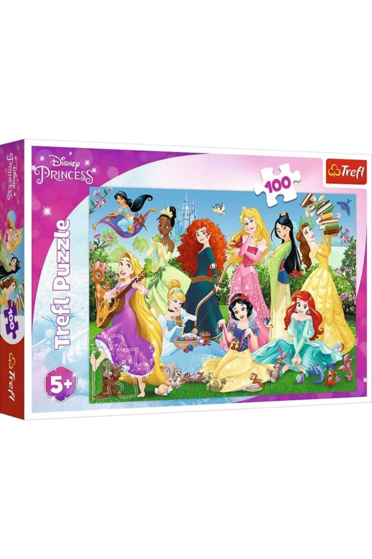 Trefl Çoçuk Puzzle Charming Princesses 100 Parça Puzzle