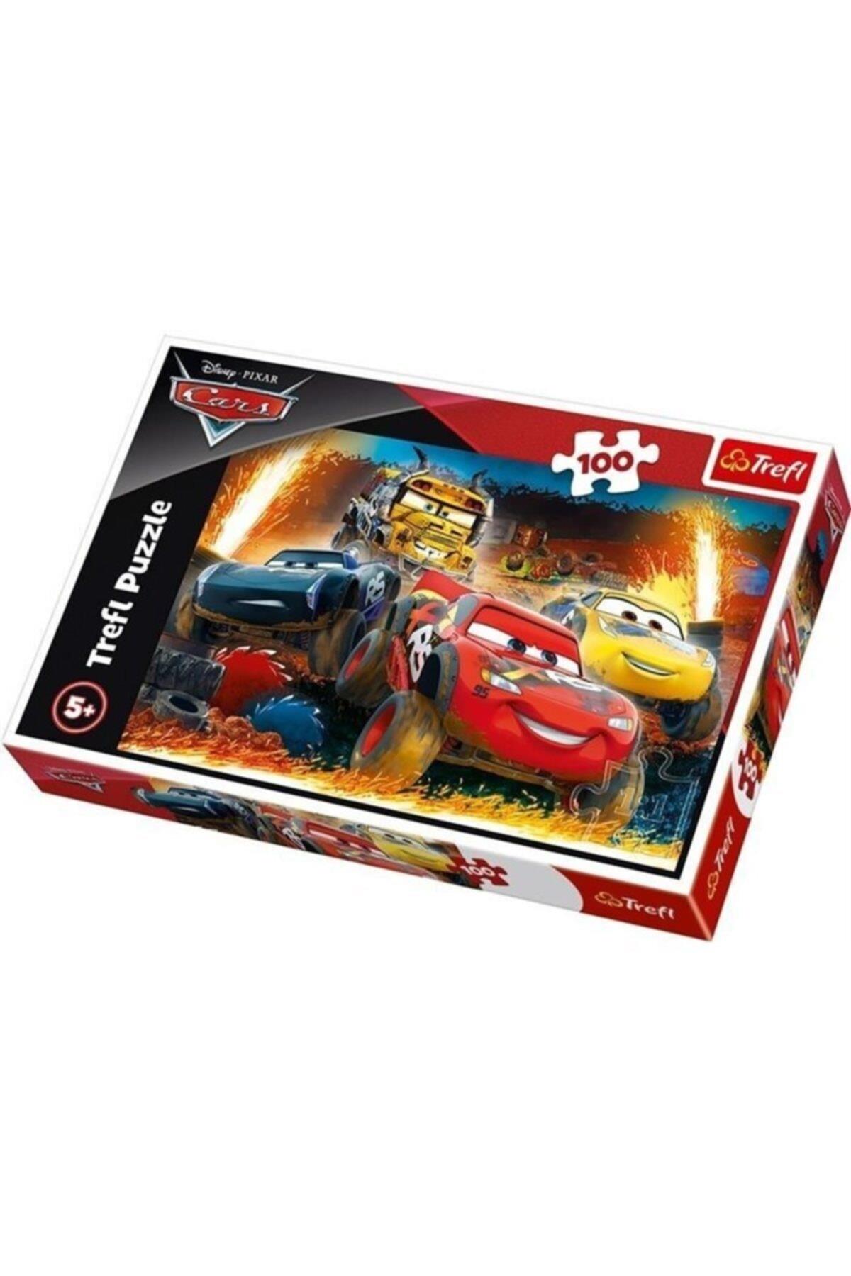 Trefl Çocuk Puzzle Extreme Race / Disney Cars 3 100 Parça Puzzle