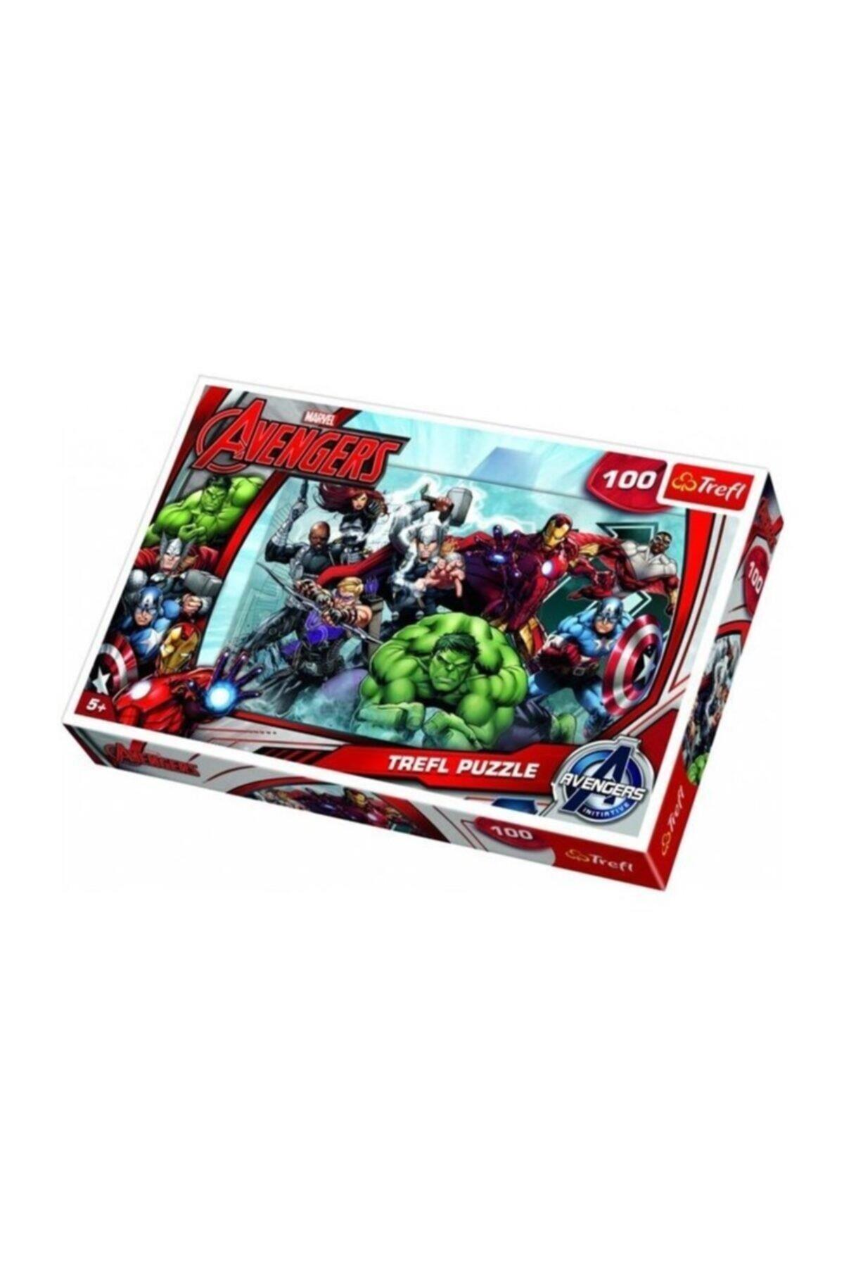Trefl Puzzle Let s Attack / Disney Marvel Avengers100 Parça Puzzle