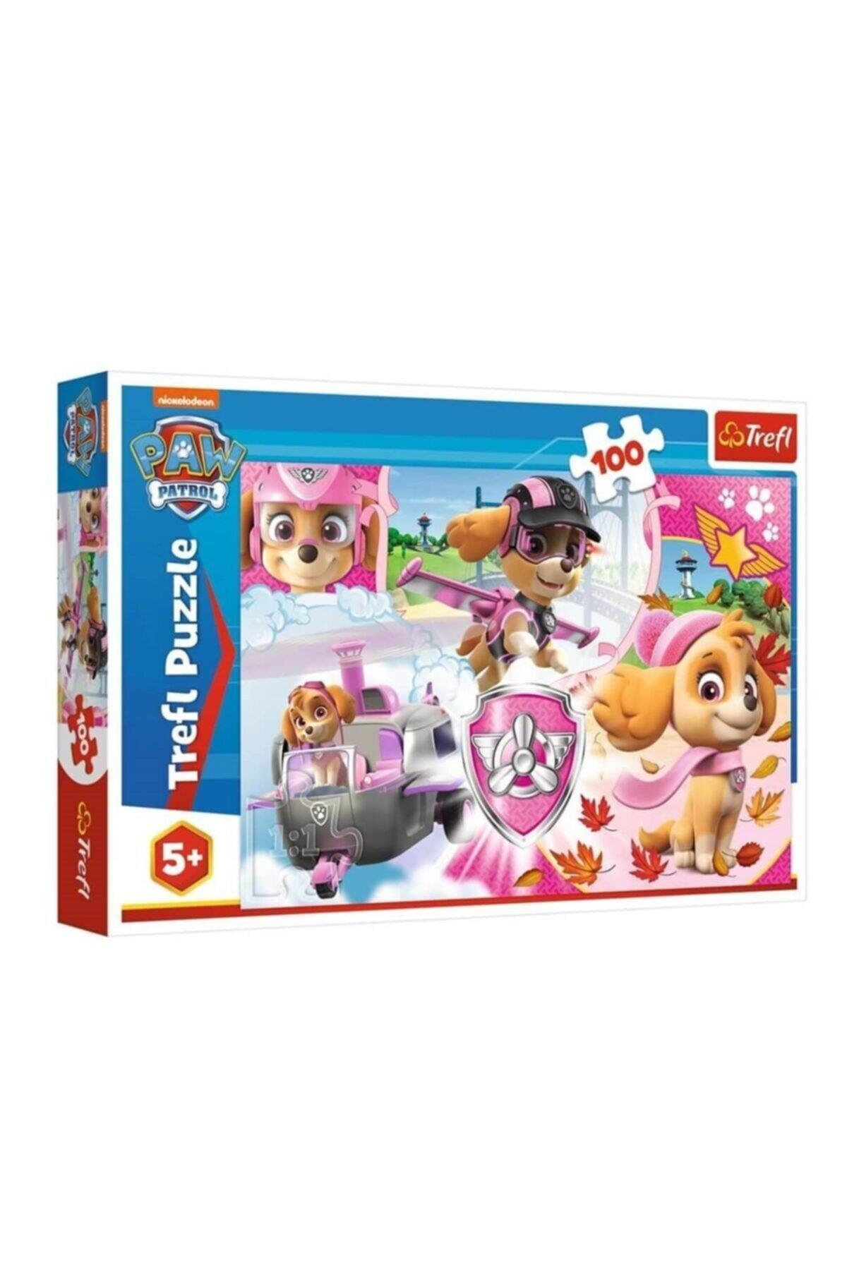 Trefl Puzzle Skye In Action Paw Patrol 100 Parça Puzzle
