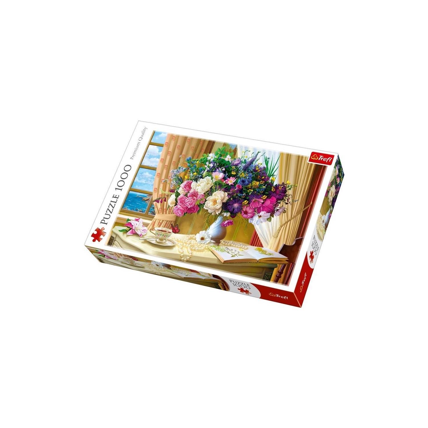 Trefl Puzzle Flowers İn The Morning 1000 Parça Puzzle