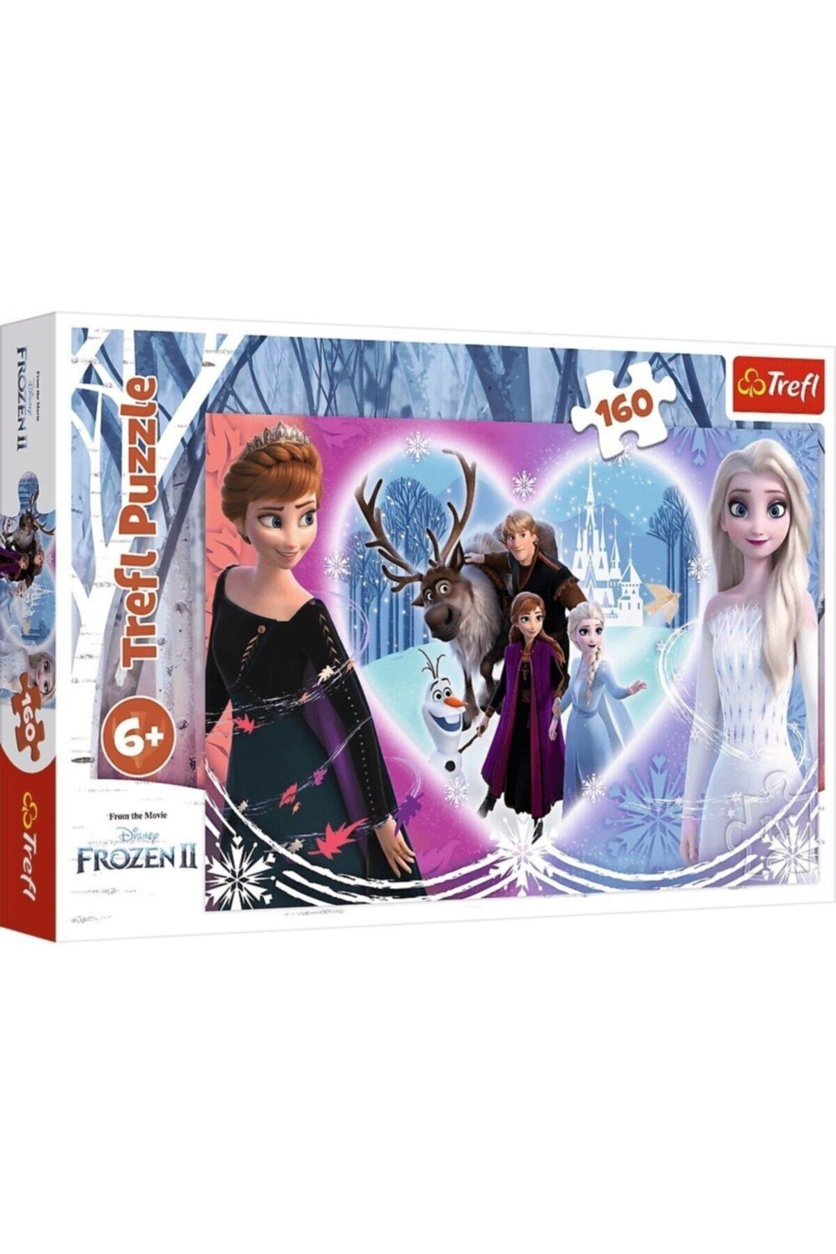 Trefl Çoçuk Puzzle Joyful Moments Disney Frozen 160 Parça Puzzle