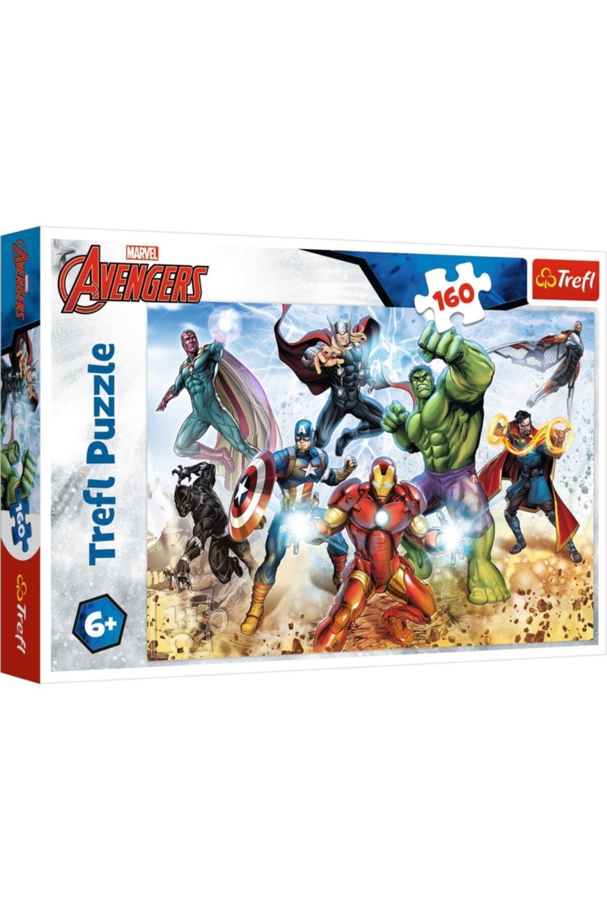 Trefl Çocuk Puzzle Ready to Save the World / Disney Marvel 160 Parça Puzzle