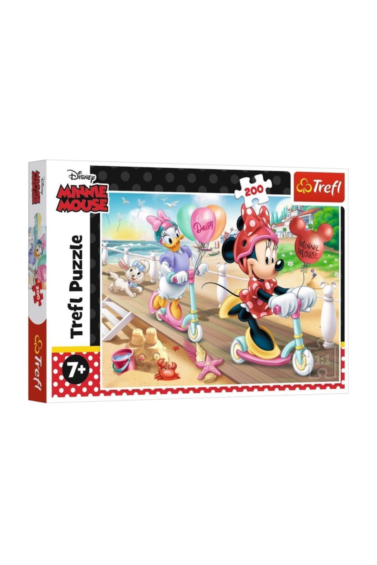 Trefl Puzzle 200 Parça Mınnıe Mouse, Mınnıe On The Beach 13262
