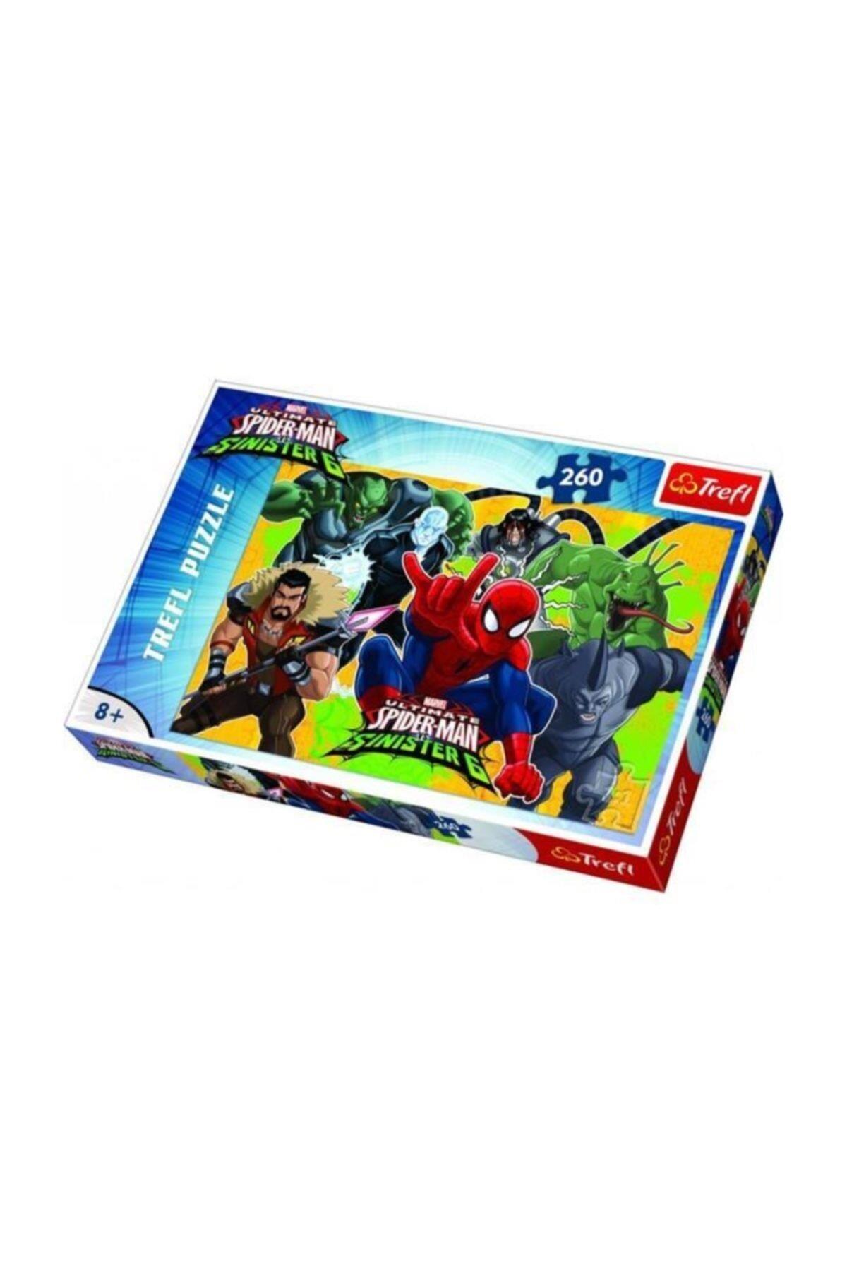 Trefl Spiderman in Action, Disney Marvel 260 Parça Puzzle