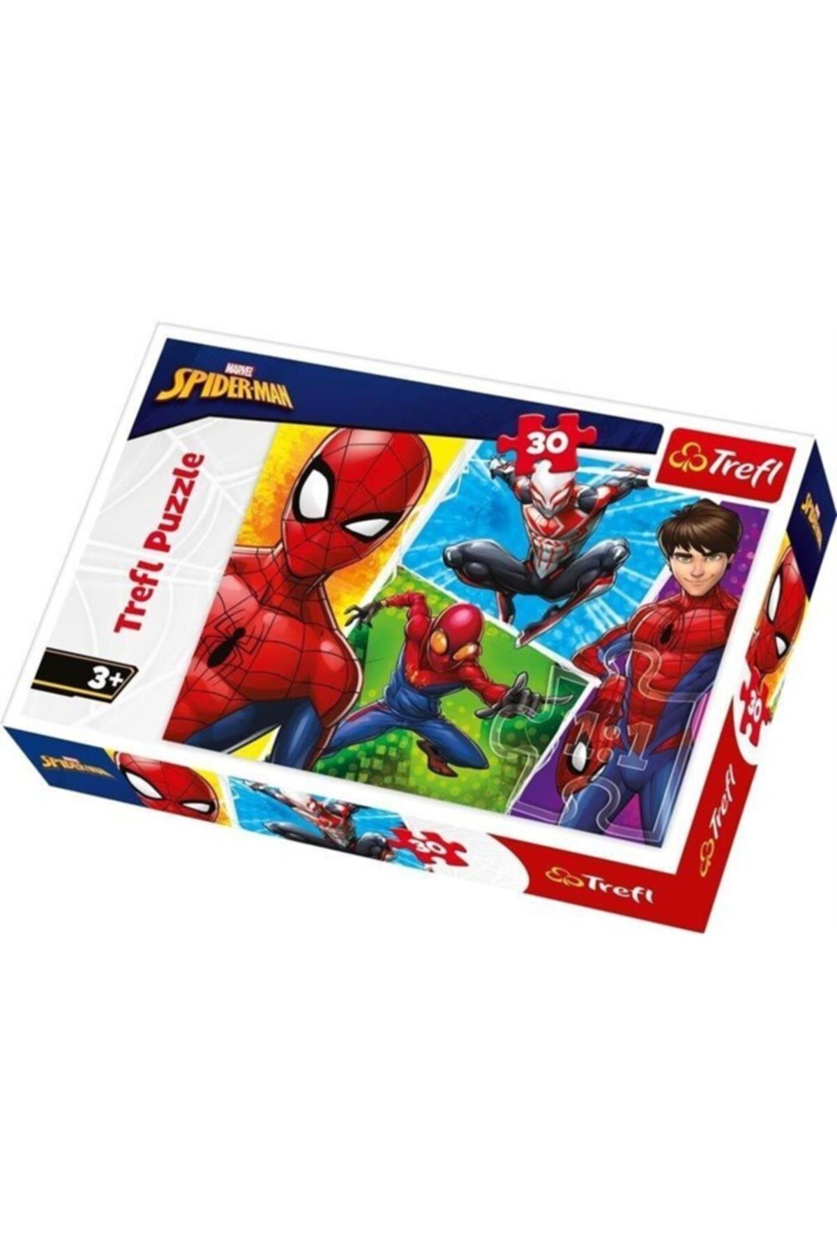 Trefl Çocuk Puzzle Spiderman and Miguel / Disney Marvel Spid 30 Parça Puzzle
