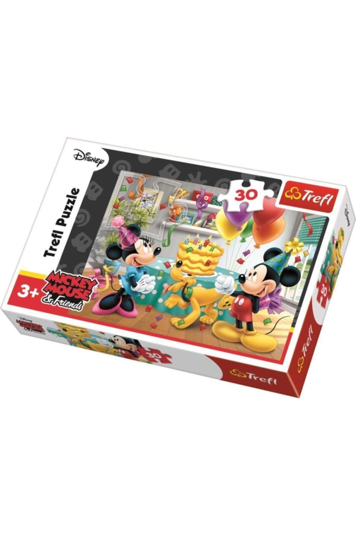 Trefl Mickey Mouse & Friends Birthday Cake 30 Parça Puzzle