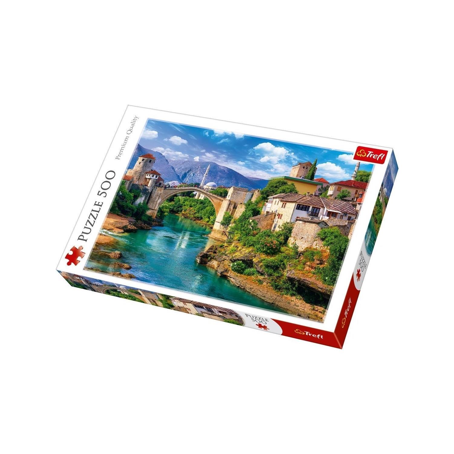 Trefl Puzzle Old Bridge, Bosnia And Herzerg 500 Parça Puzzle