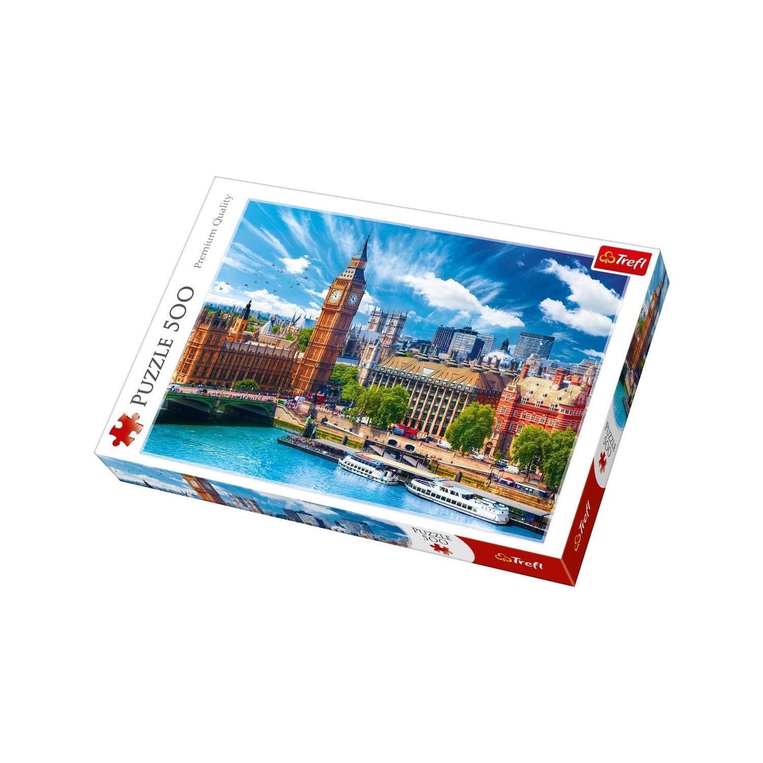 Trefl Puzzle Sunny Day İn London 500 Parça Puzzle