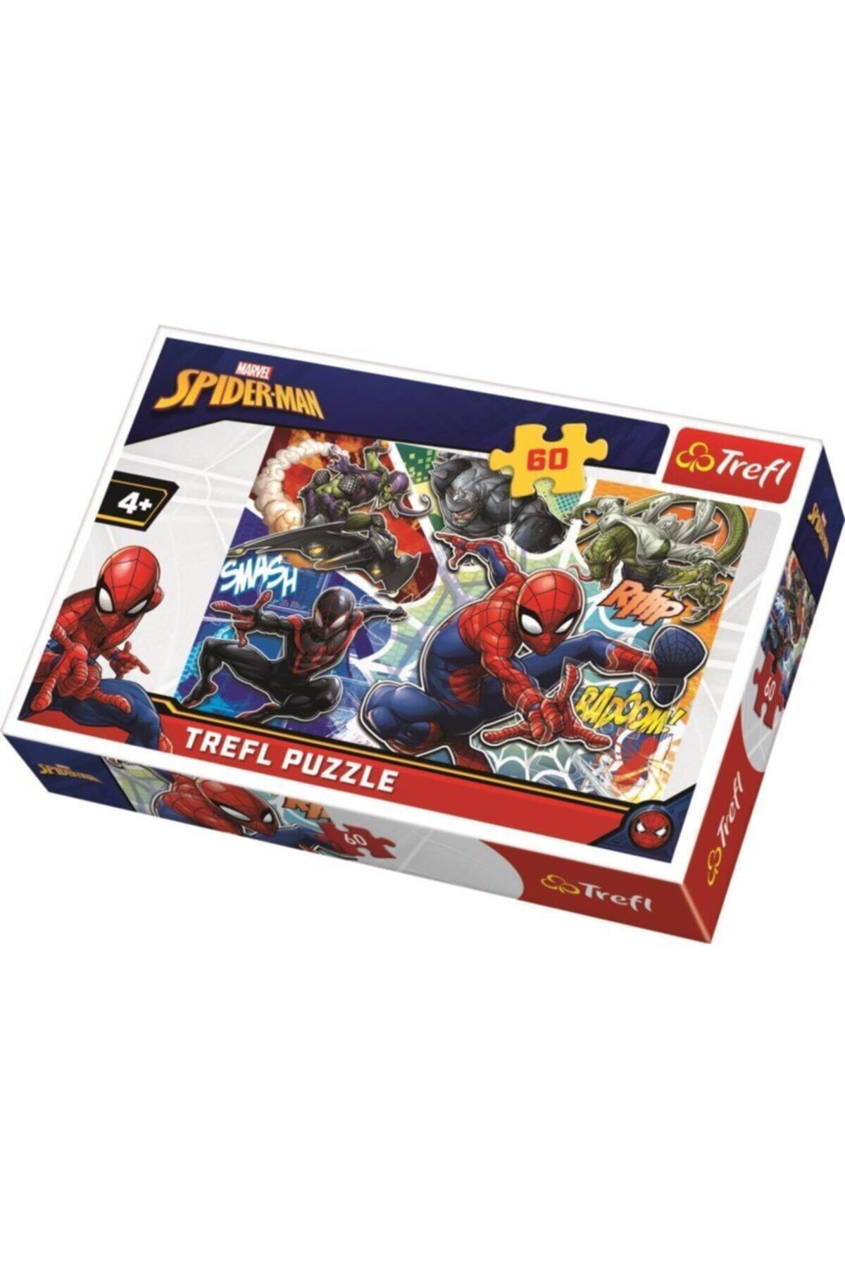 Trefl  Brave Spiderman 60 Parça Puzzle