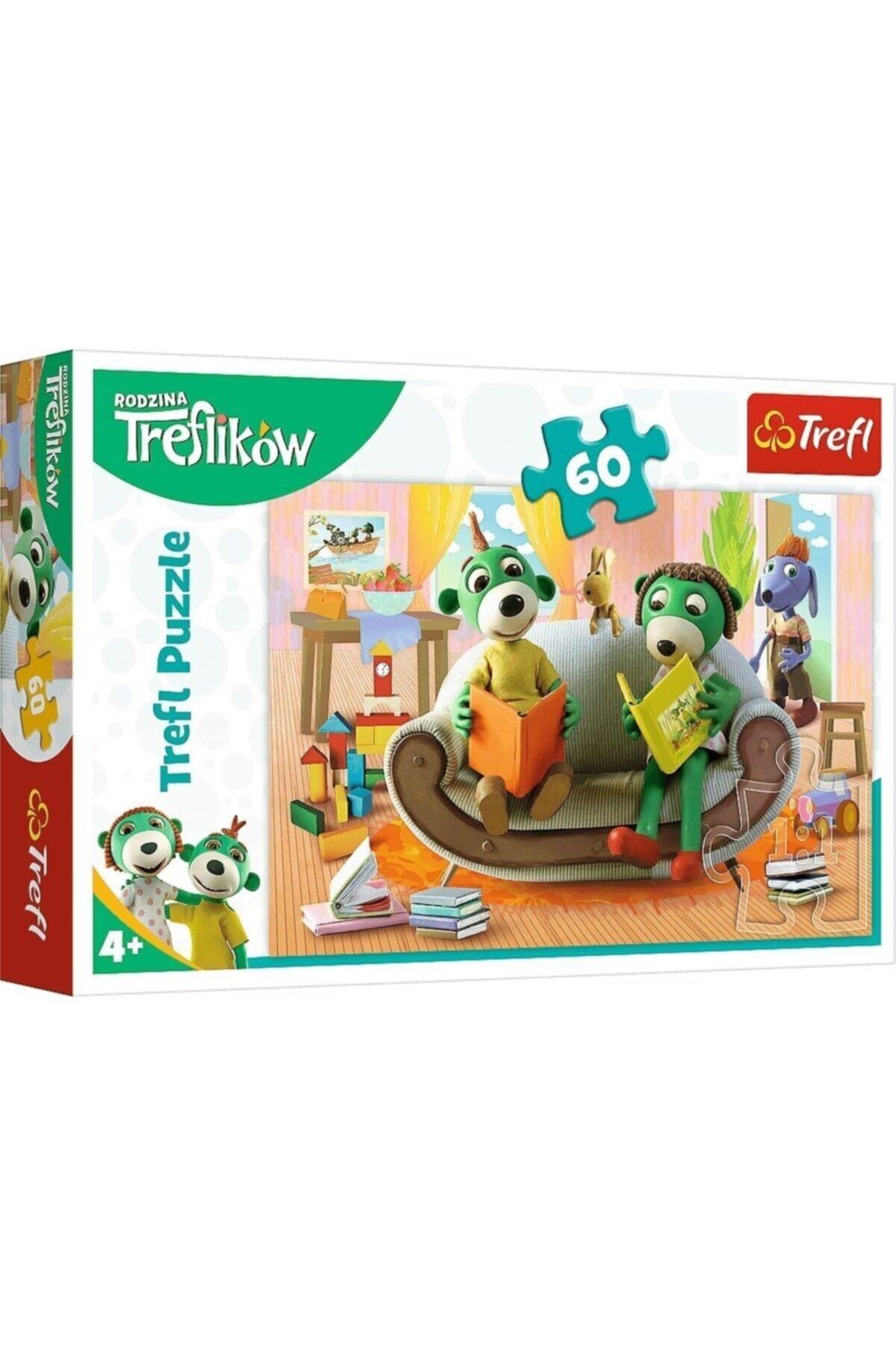 Trefl Çoçuk Puzzle Readıng Books Together 60 Parça Puzzle