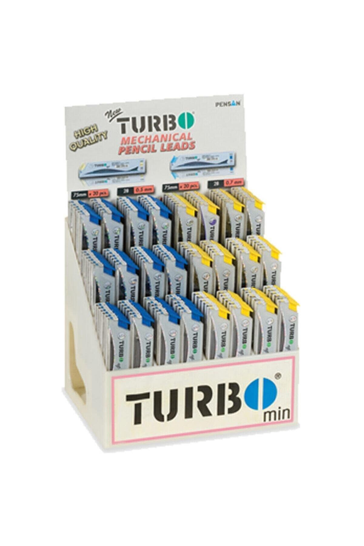 Turbo Min Cetvelli 60 MM 2B 0.5 MM Cetvelli Kalem Ucu (72 Tüp)