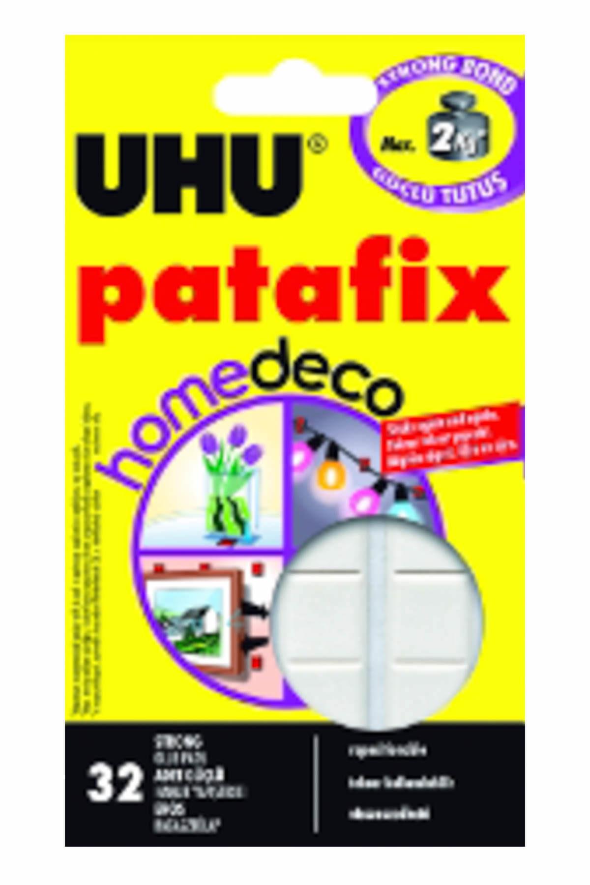 Uhu Hamur Yapıştırıcı Patafix Homedeco (12 Adet)