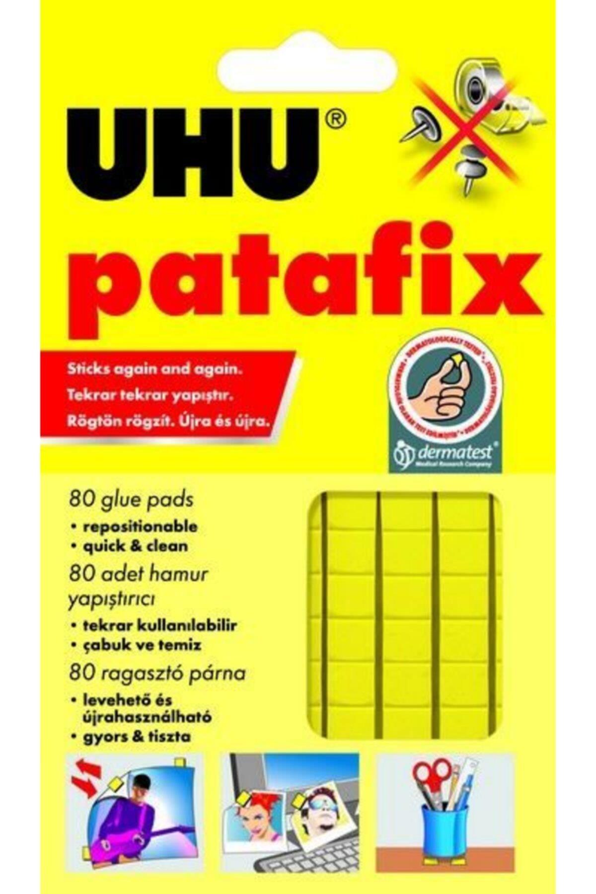 Uhu Hamur Yapıştırıcı Patafix Sarı 50140