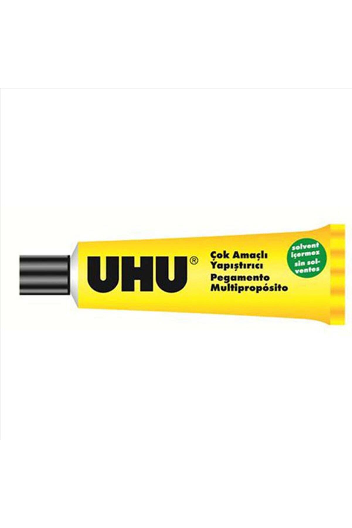 Uhu Sıvı Yapıştırıcı Solventli 90 ML Sıvı Yapıştırıcı (5 Li Paket)