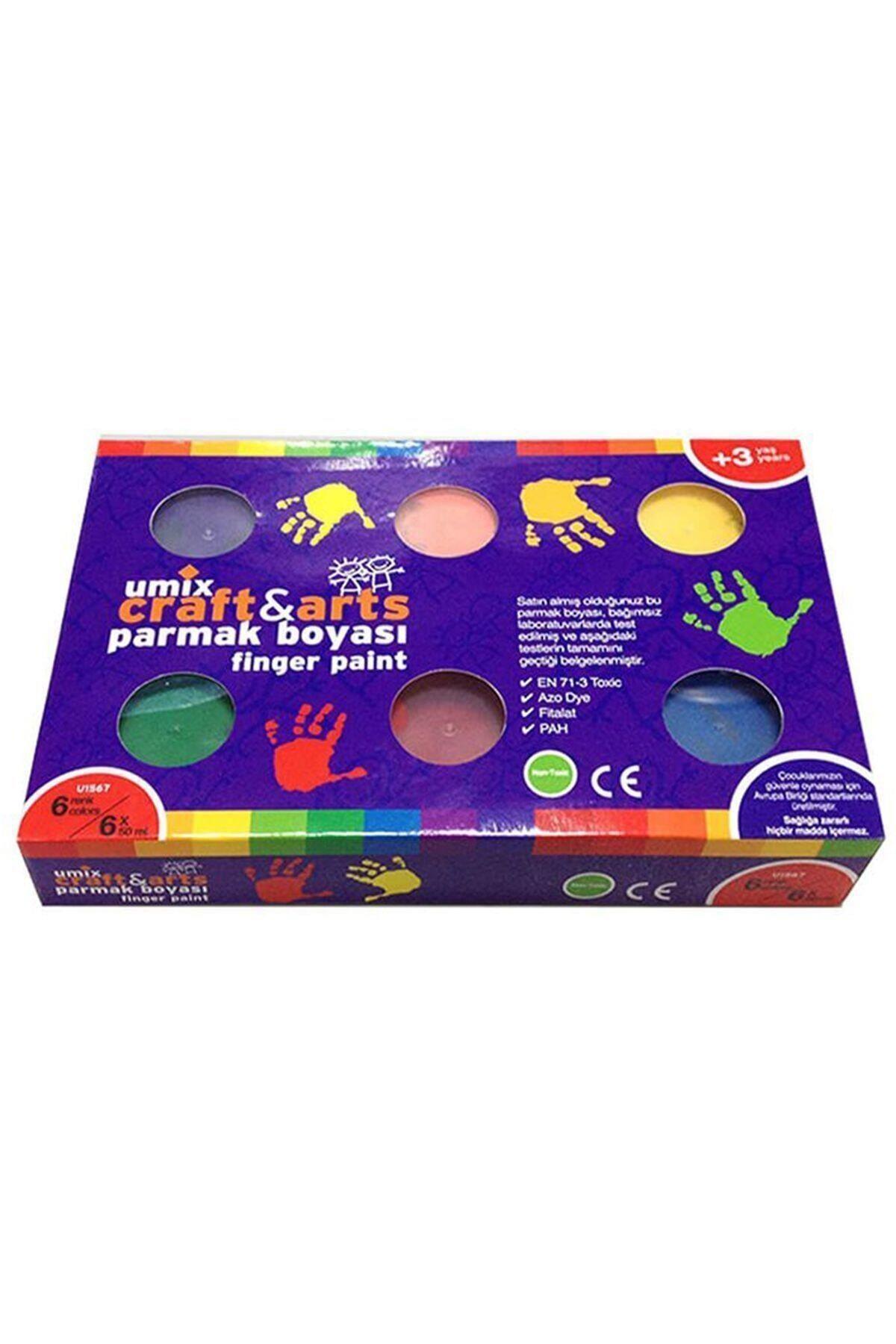 Umix Parmak Boyası Craft And Art 6 Lı