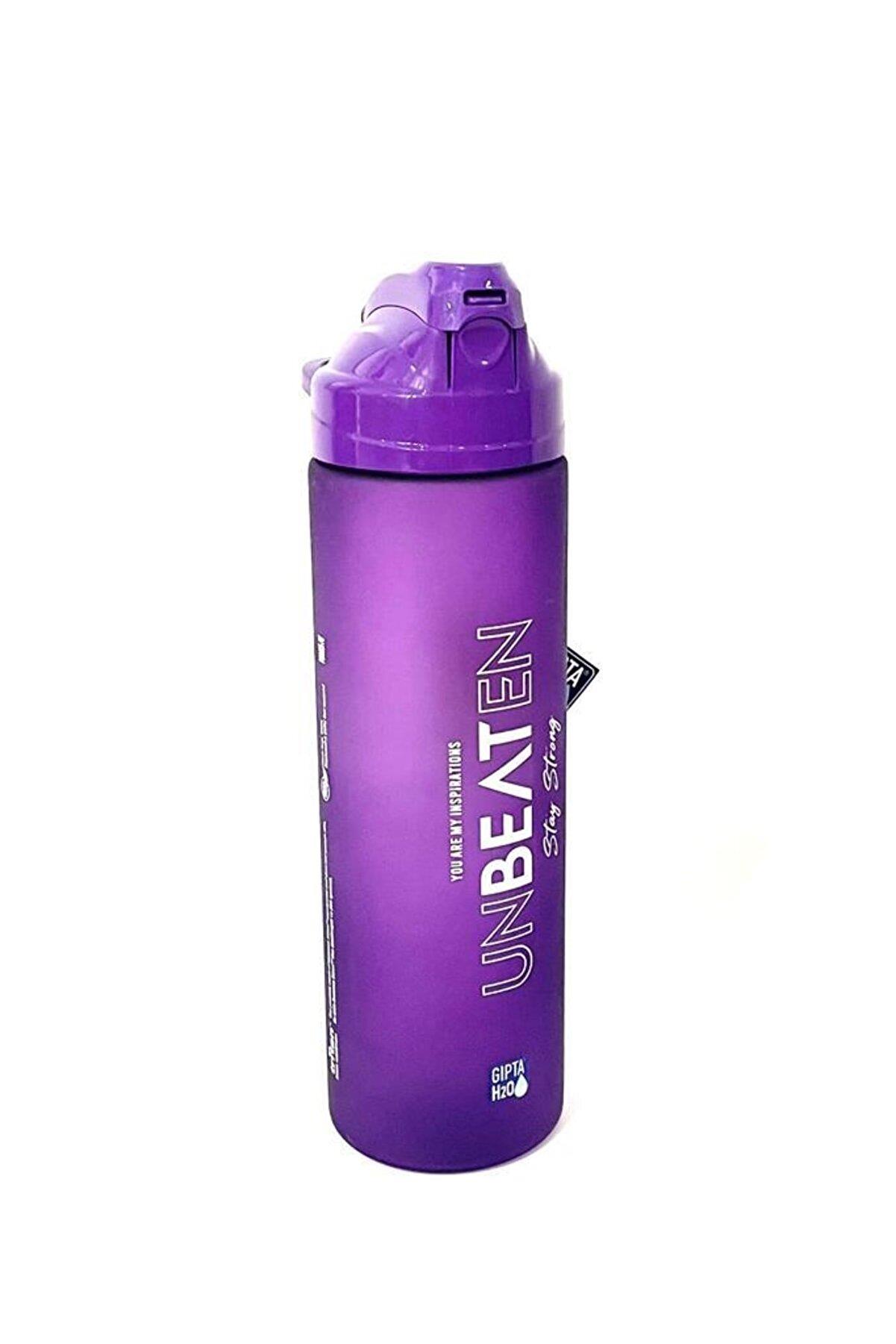Gıpta Unbeaten Tritan Pipetli Matara Boyalı Desenli 600 ML (Karışık Renk 1 Adet)