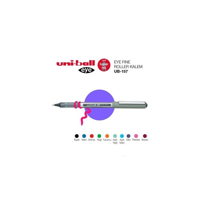 Uni-Ball Roller Kalem Eye Fine Bilye Uç 0.7 MM Bordo UB-157