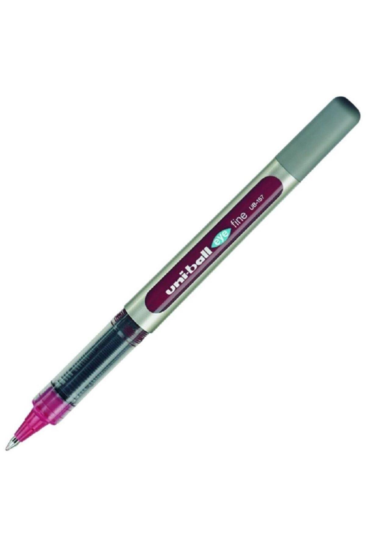 Uni-Ball Roller Kalem Eye Fine Bilye Uç 0.7 MM Bordo (12 Li Paket)