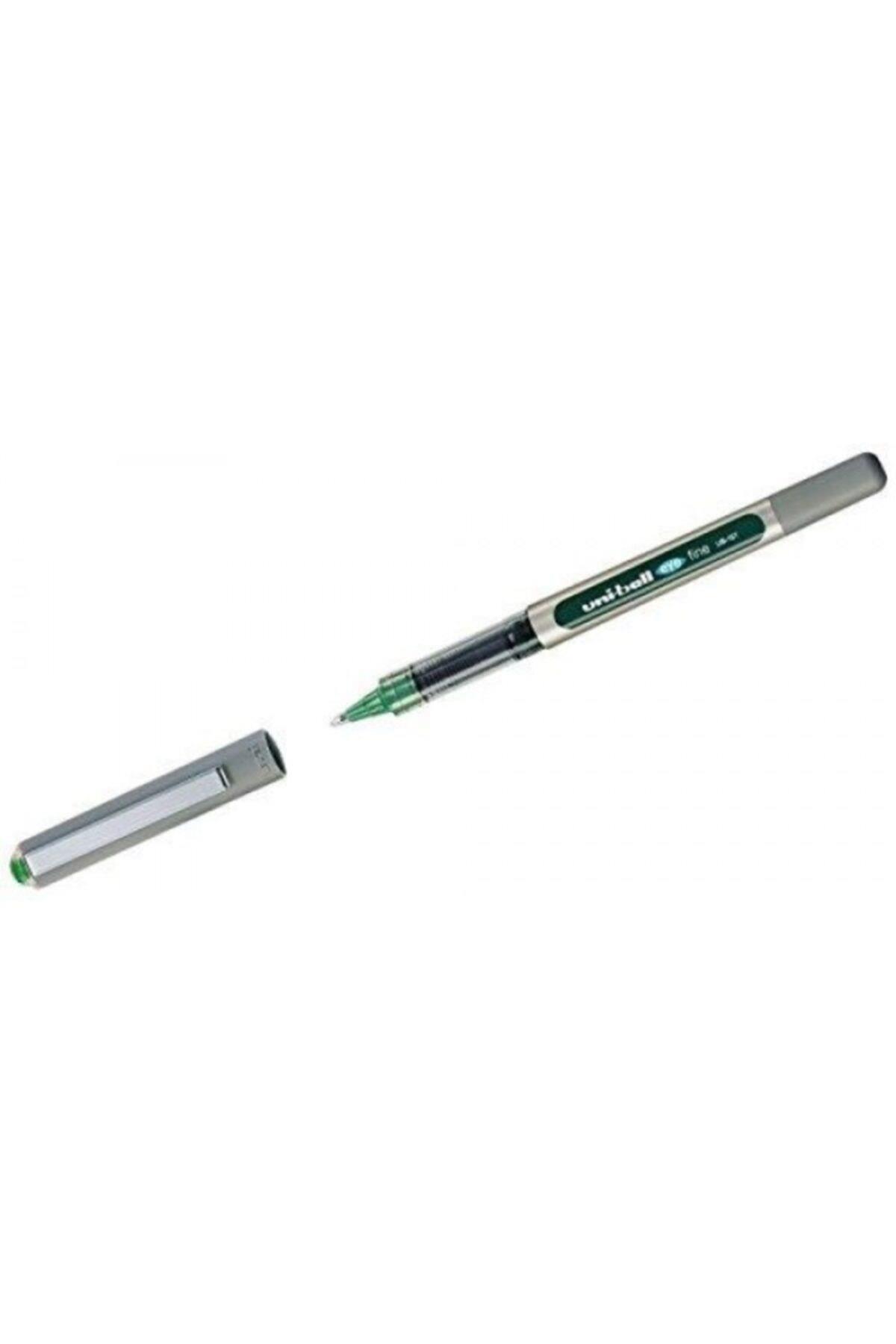 Uni-Ball Roller Kalem Eye Fine Bilye Uç 0.7 MM Yeşil UB-157 (12 Li Paket)