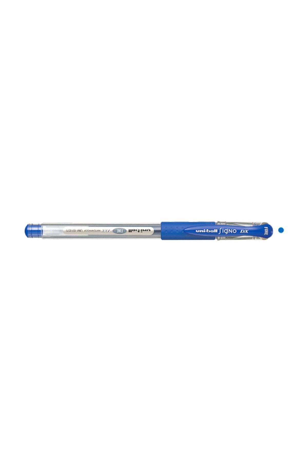 Uni-Ball Roller Kalem Signo DX Fine Jel Bilye Uç 0.7 MM Mavi UM-151