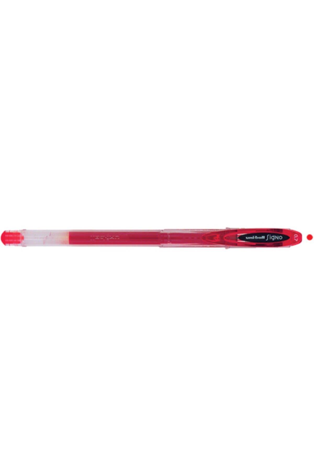 Uni-Ball Roller Kalem Signo Jel 0.7 MM Kırmızı Roller Kalem (12 Li Paket)