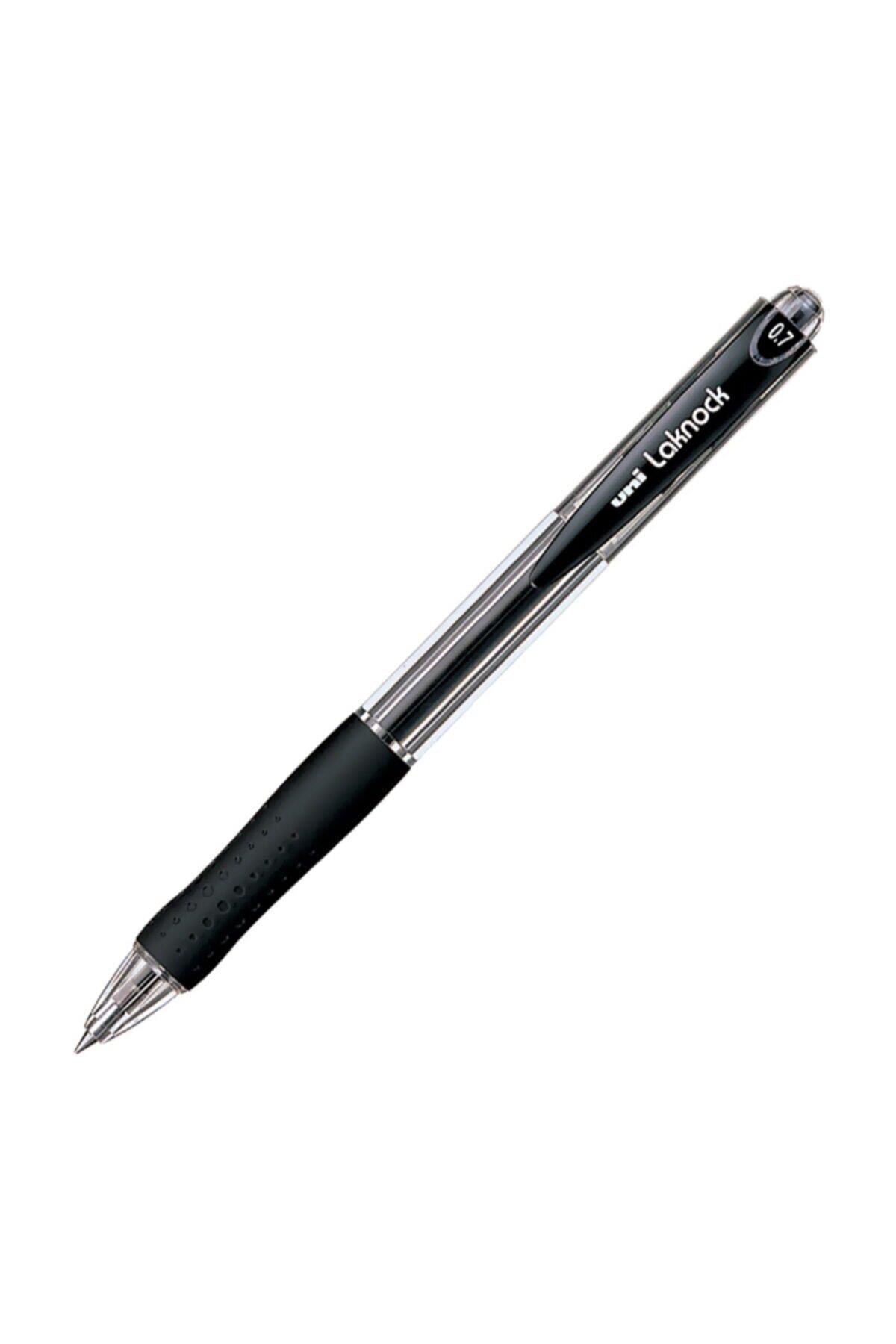 uni-ball Sn-100 Tükenmez Kalem Laknock Micro 0.7 Mm Mekanik Bilye Uç Siyah (12 Li Kutu)