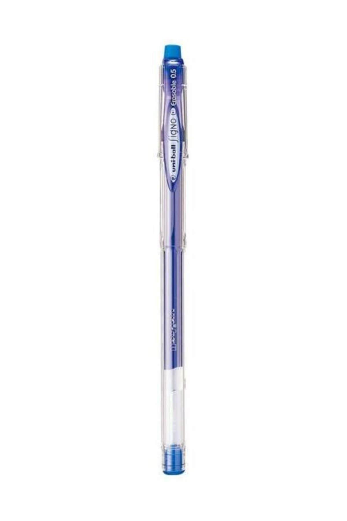 Uni-Ball Tükenmez Kalem Signo Erasable Silinebilir 0.5 MM Mavi (10 Lu Paket)