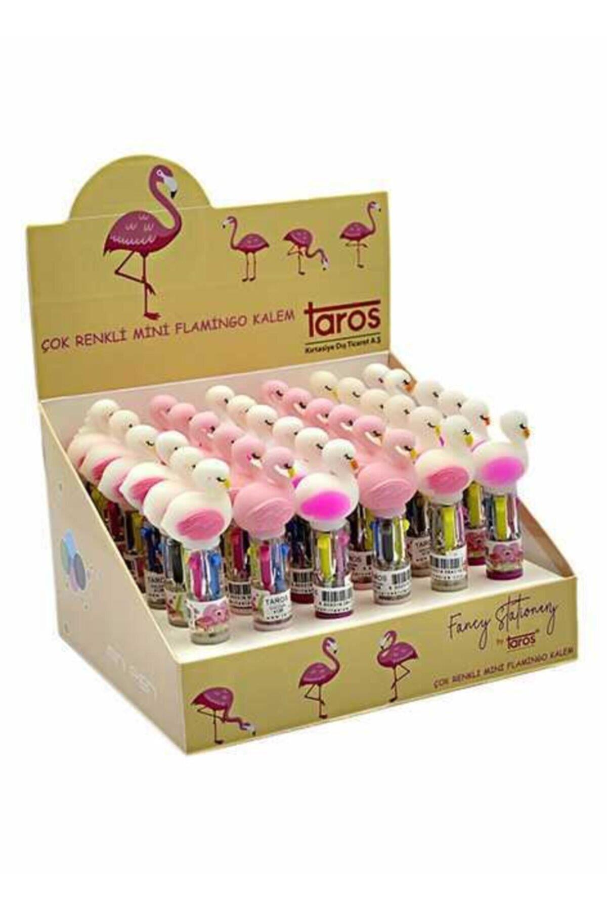 Unick Color Tükenmez Kalem Flamingo 4 Renk Tükenmez Kalem (36 Lı Paket)