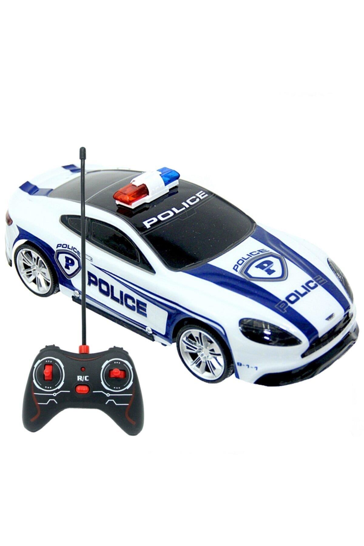 Ceren 1:18 Road Runner Kumandalı Yarım Fonksiyon Polis Arabası