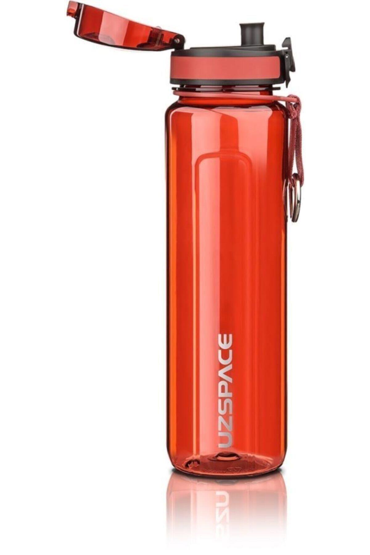 Vagonlife Uzspace Barbell Tritan Matara 950 ml Kırmızı Bpa Free