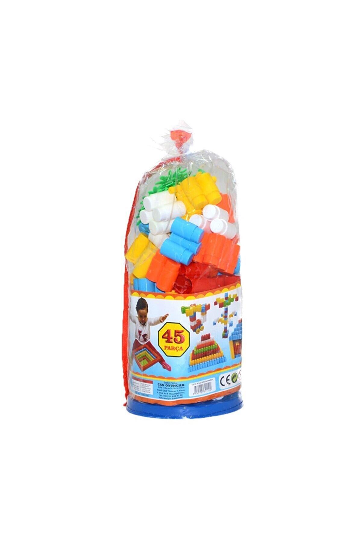 Can Oyuncak Eğitici Hareketli Yapı Blokları 45 Parça Mini Lego