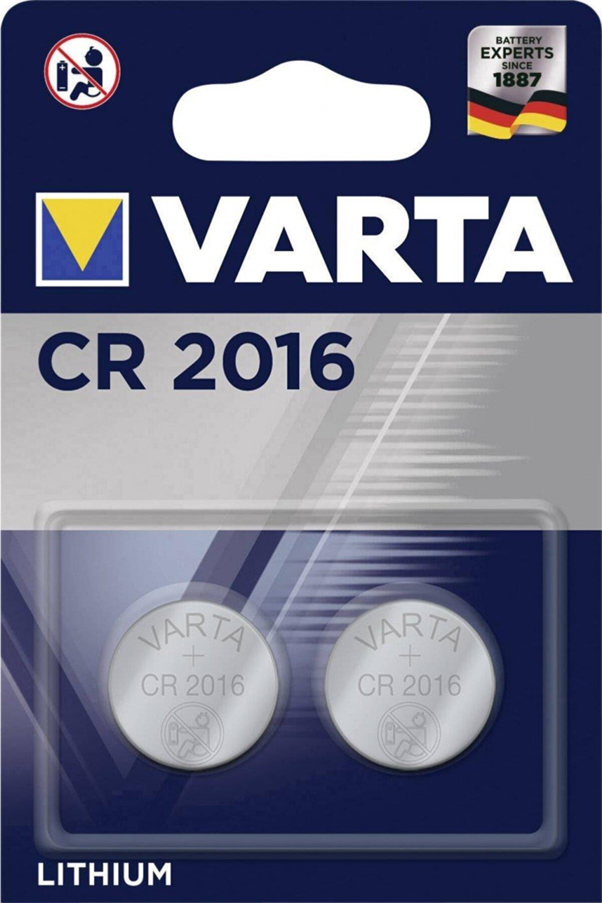 Varta Lityum Profesyonel Düğme Pil CR 2016 2 Li