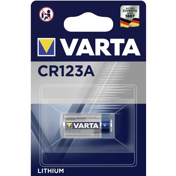 Varta Lityum Profesyonel Pil CR 123A