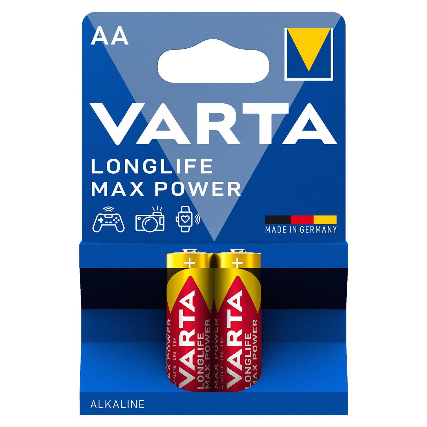 Varta Longlife Max Power 2 Li AA Kalem Pil
