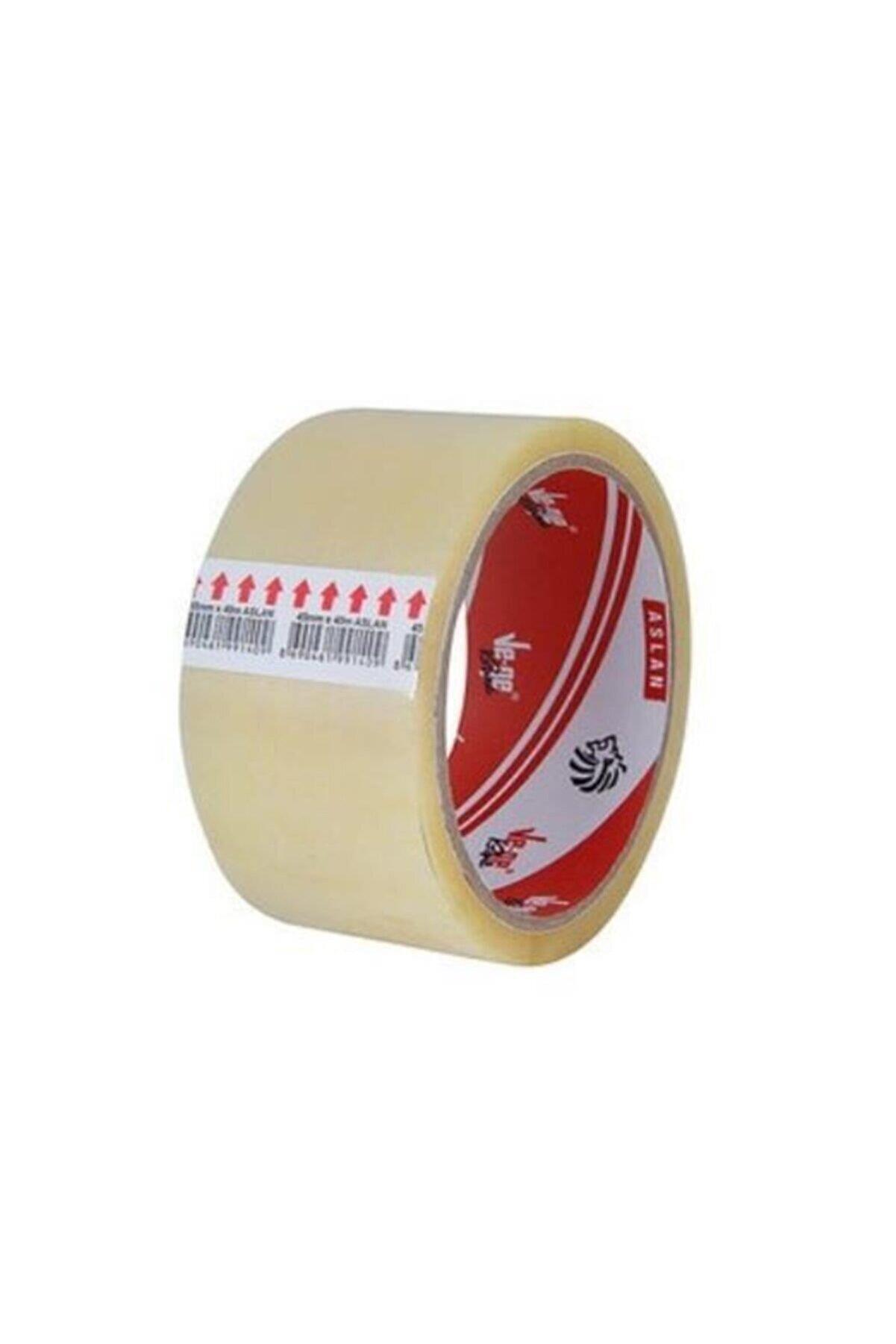 Ve-Ge Halı Bantı Aslan 80 Mm x 66 Metre Şeffaf (24 Adet)