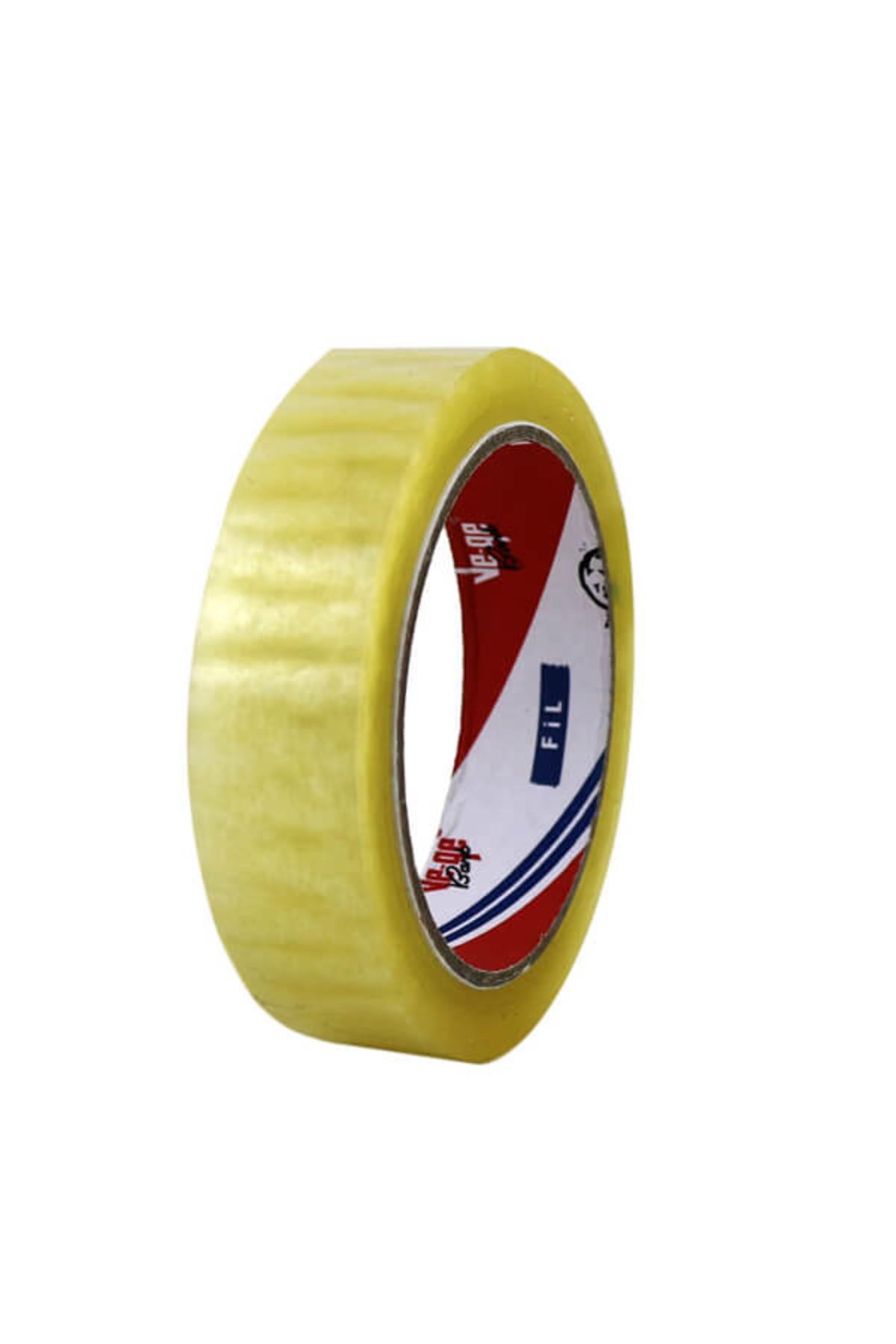 Ve-Ge Koli Bantı Fil 25x66 Şeffaf 1 Paket (6 Adet)