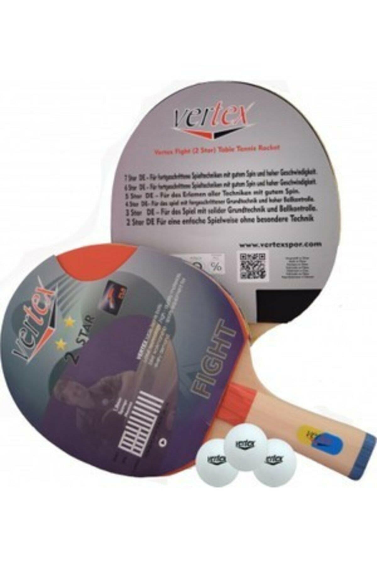 Vertex Fight Strike Masa Tenisi Seti 2 Raket 3 Top