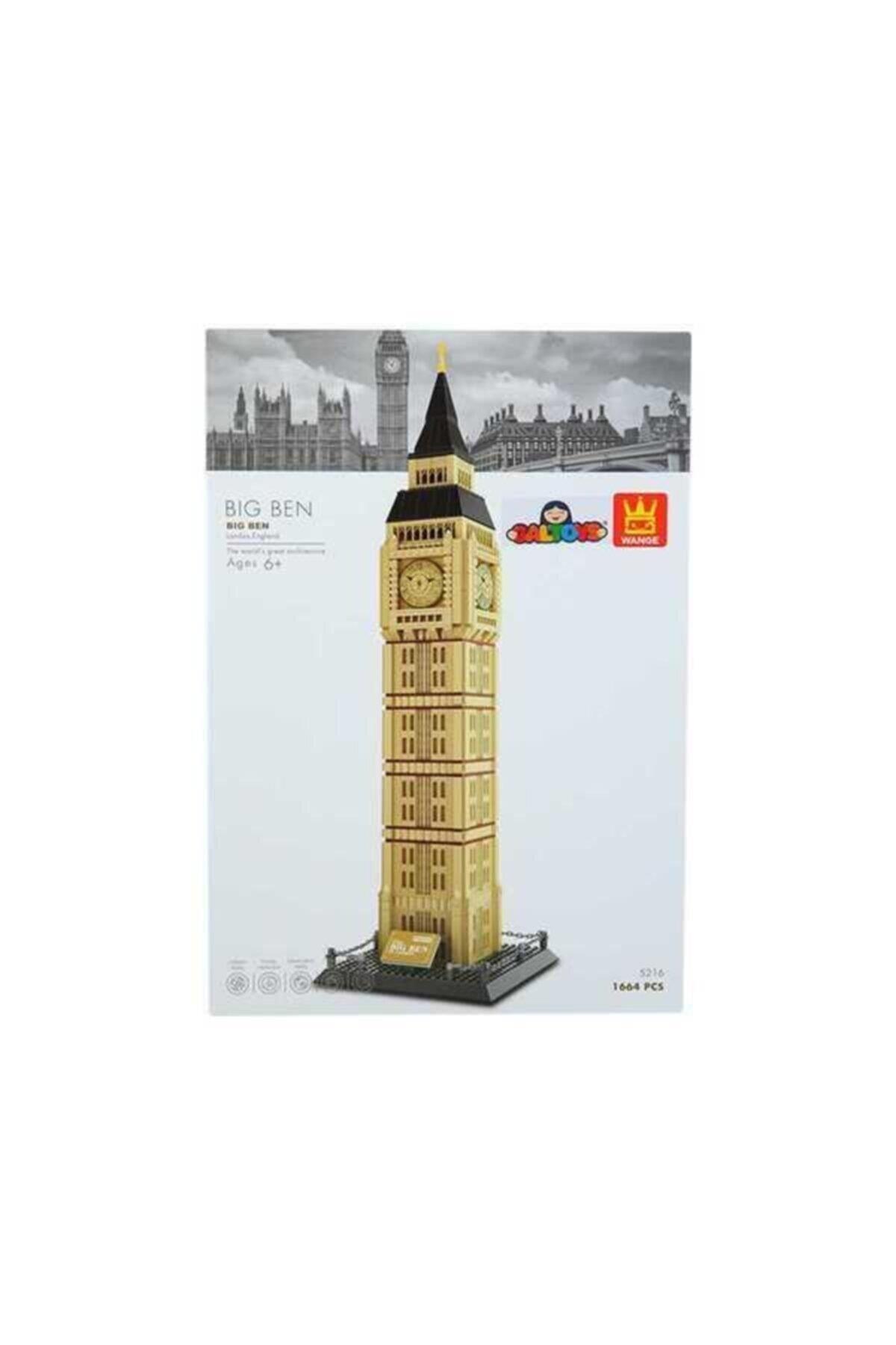 Wange Big Ben Saat Kulesi 1666 Parça
