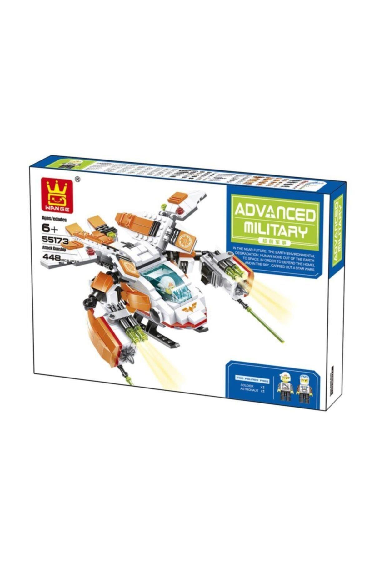 Wange 448 Parça Savuma Aracı Atak Helikopter LEGO