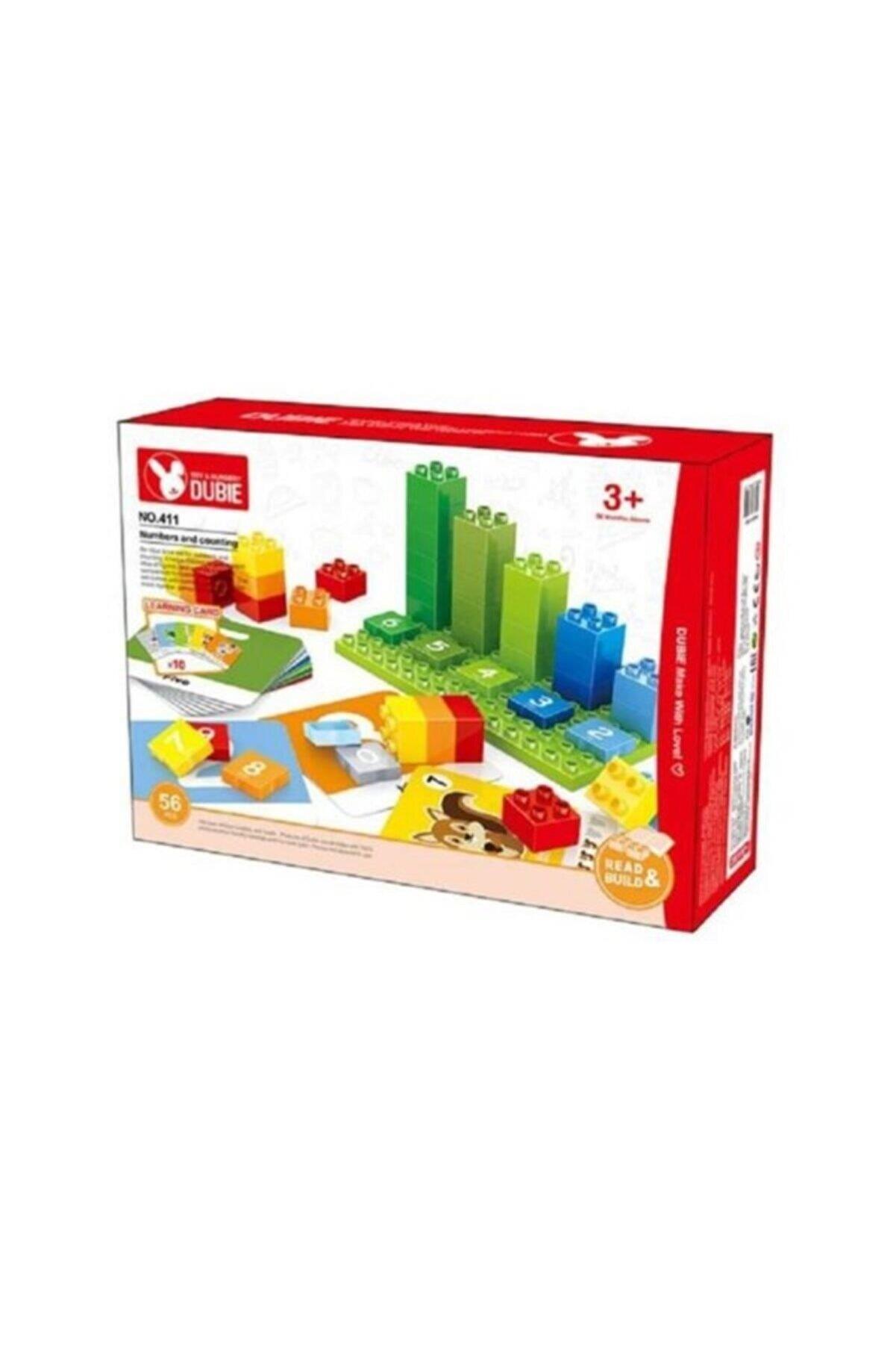 Wange Lego 56 Parça Dubie Rakamlar Ve Sayma Eğitim Seti 411 (+10 Kart)