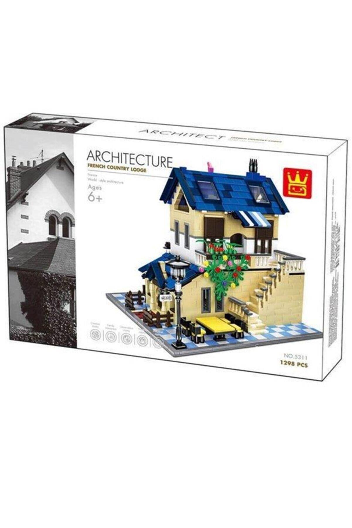 Wange Lego 1298 Parça Fransız Evi