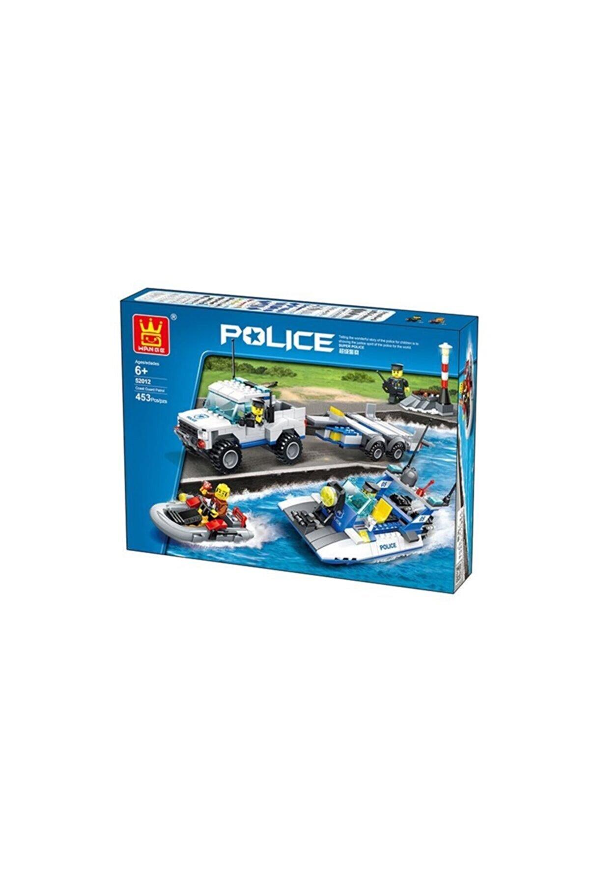 Wange Lego Polis Sahil Güvenlik 453 Parça