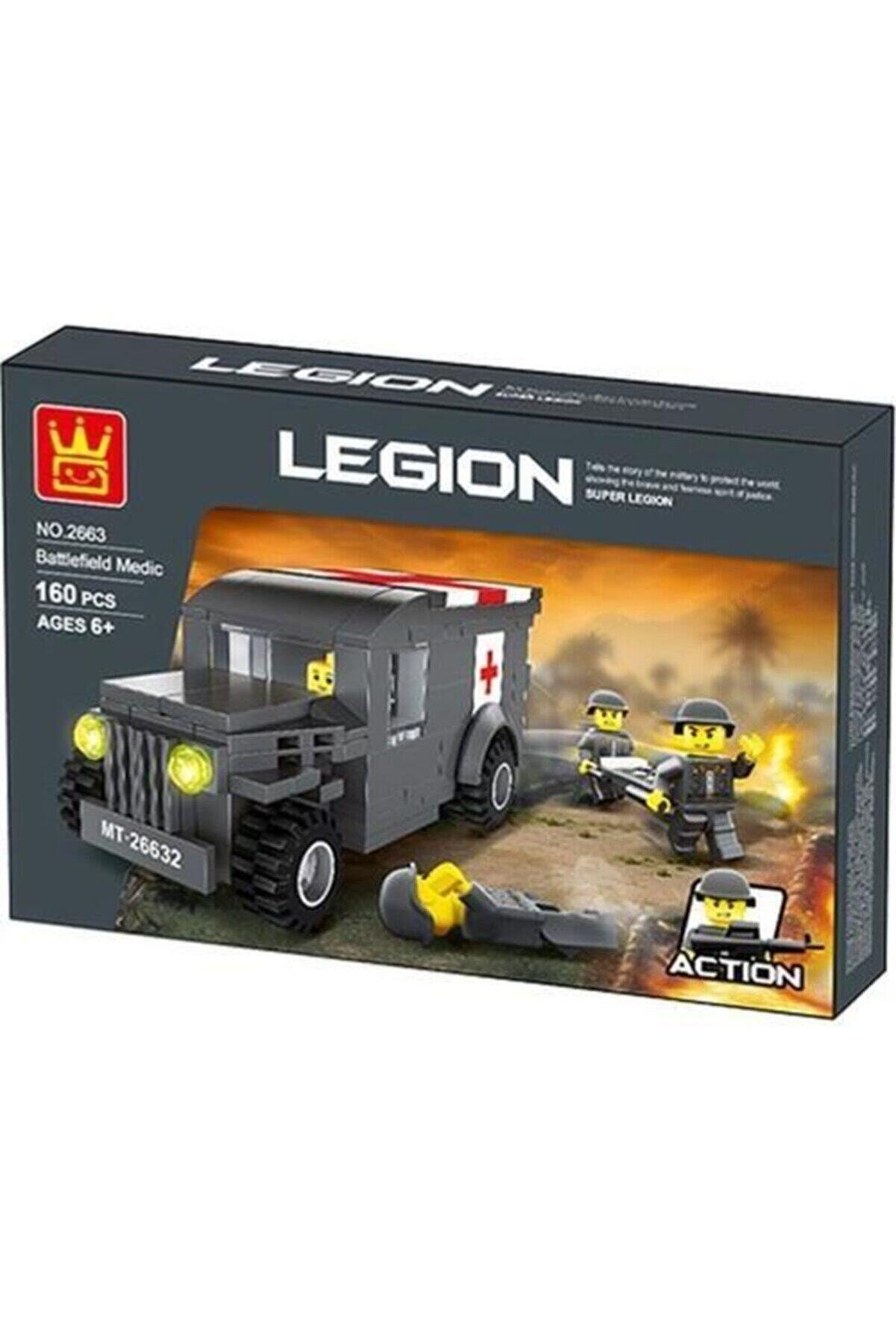 Wange 160 Parça Legion Şavaş Ilk Yardım Ekibi LEGO