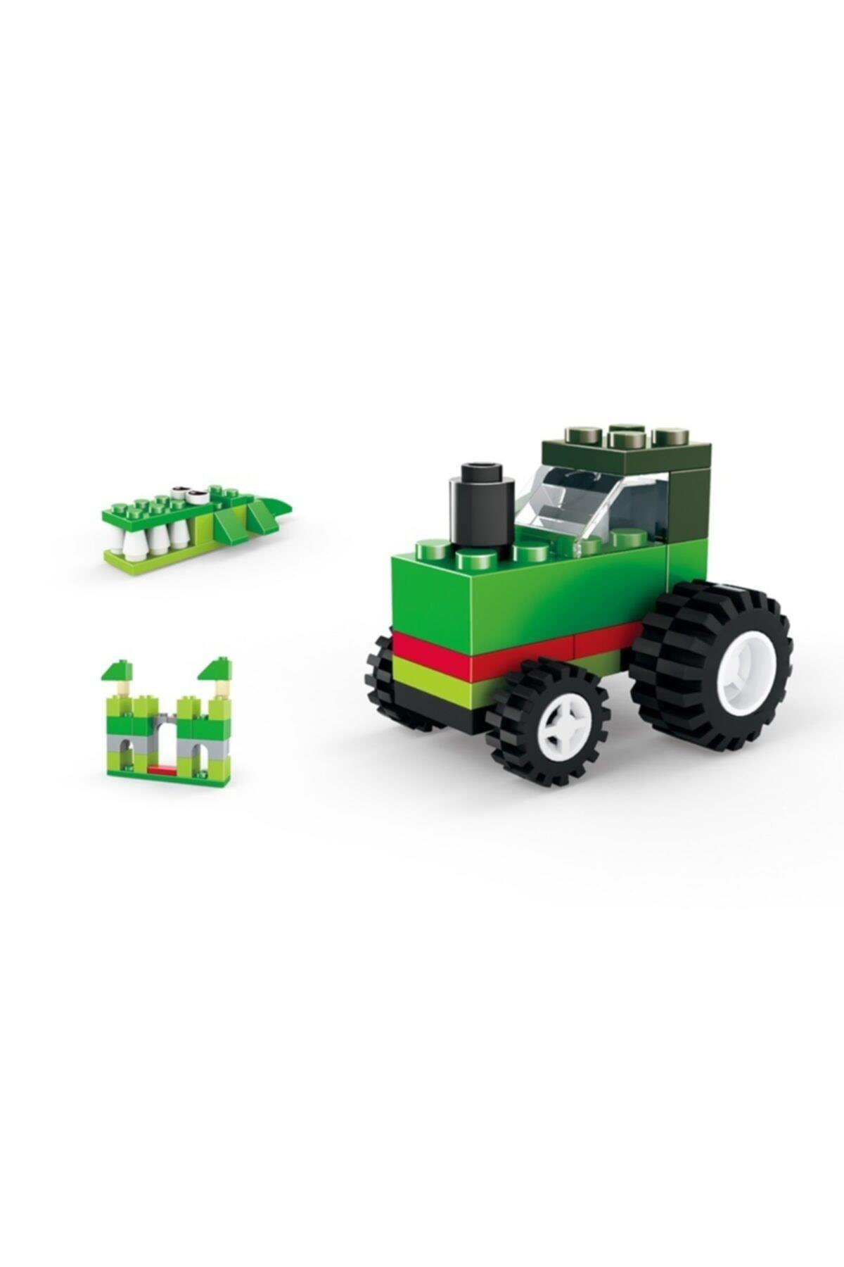 Wange 64 Parça Yaratıcı Tasarımlar Traktör LEGO